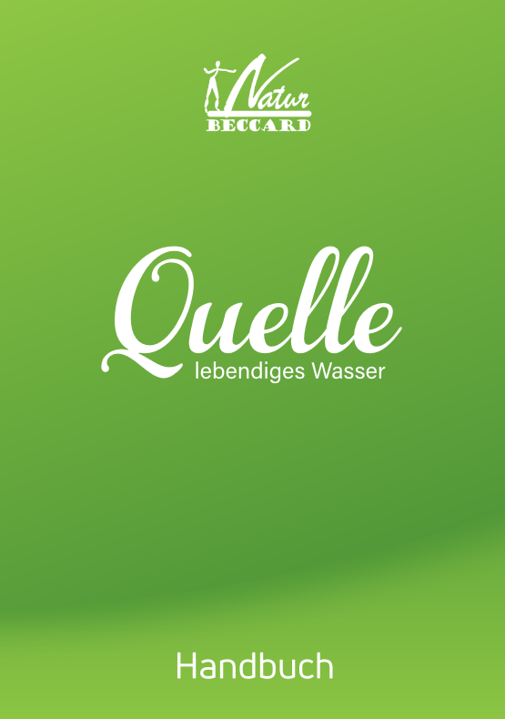 Wasserquelle Brochuere